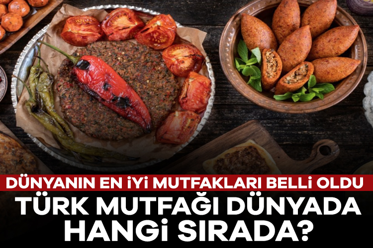 Dünyanın en iyi mutfakları belli oldu: Türk mutfağı dünyada hangi sırada? TasteAtlas'ın yayımladığı "Dünyanın En İyi 100 Mutfağı" listesinde Türk mutfağı