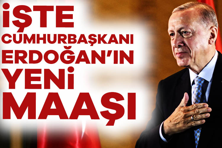 İşte Cumhurbaşkanı Erdoğan’ın yeni maaşı! TÜİK'in açıkladığı yüzde 16,67'lik altı aylık enflasyon verisiyle birlikte, memur