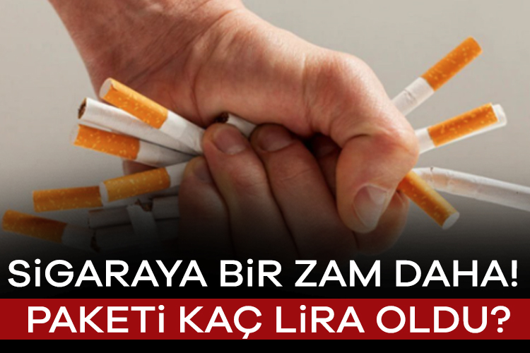 Sigaraya bir zam daha! Paketi kaç lira oldu? ÖTV güncellemesinin ardından sigaraya peş peşe zamlar gelmeye devam ediyor.