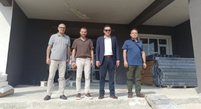 Bandırma’da okul inşaatları yerinde incelendi Balıkesir’in Bandırma ilçesinde devam eden okul inşaatları, İlçe Milli Eğitim