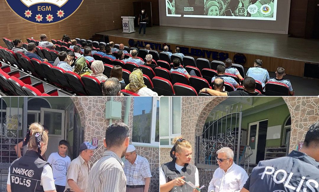 TUBİM ekipleri tarafından zabıta personeli ve cami cemaatine bilgilendirme yapıldı.