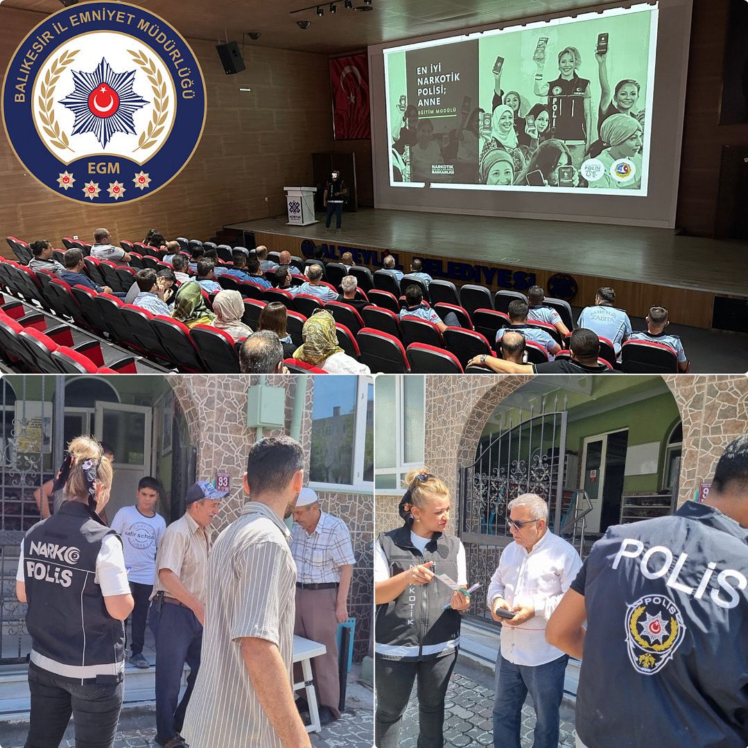 TUBİM ekipleri tarafından zabıta personeli ve cami cemaatine bilgilendirme yapıldı.