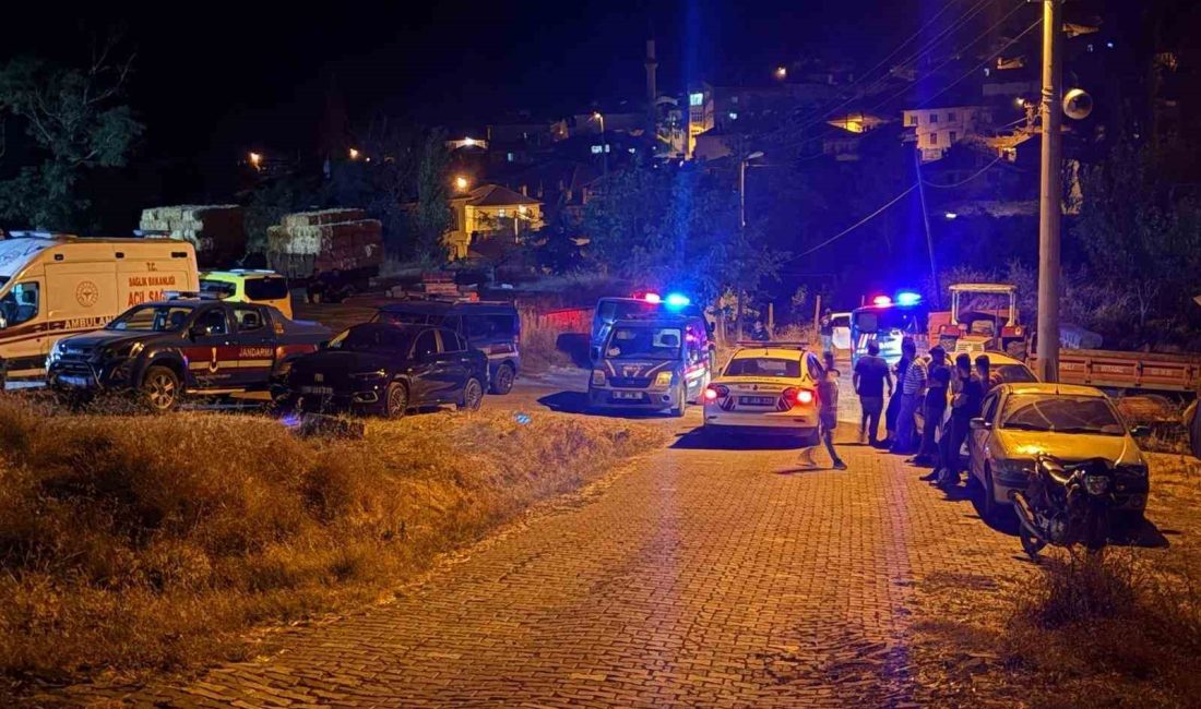 Balıkesir’in Bigadiç ilçesine bağlı Durasalar kırsal mahallesinde meydana gelen olayda
