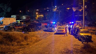 Balıkesir’in Bigadiç ilçesine bağlı Durasalar kırsal mahallesinde meydana gelen olayda