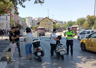 Balıkesir’in Bandırma ilçesinde, Trafik Denetleme Büro Amirliği ekiplerince 2025 yılının