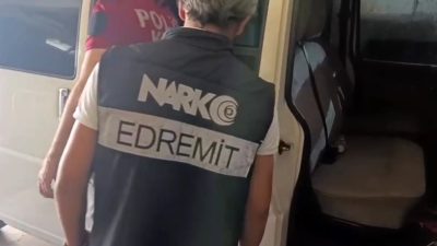 Balıkesir İl Emniyet Müdürlüğü Narkotik Suçlarla Mücadele Şube Müdürlüğü ekiplerince