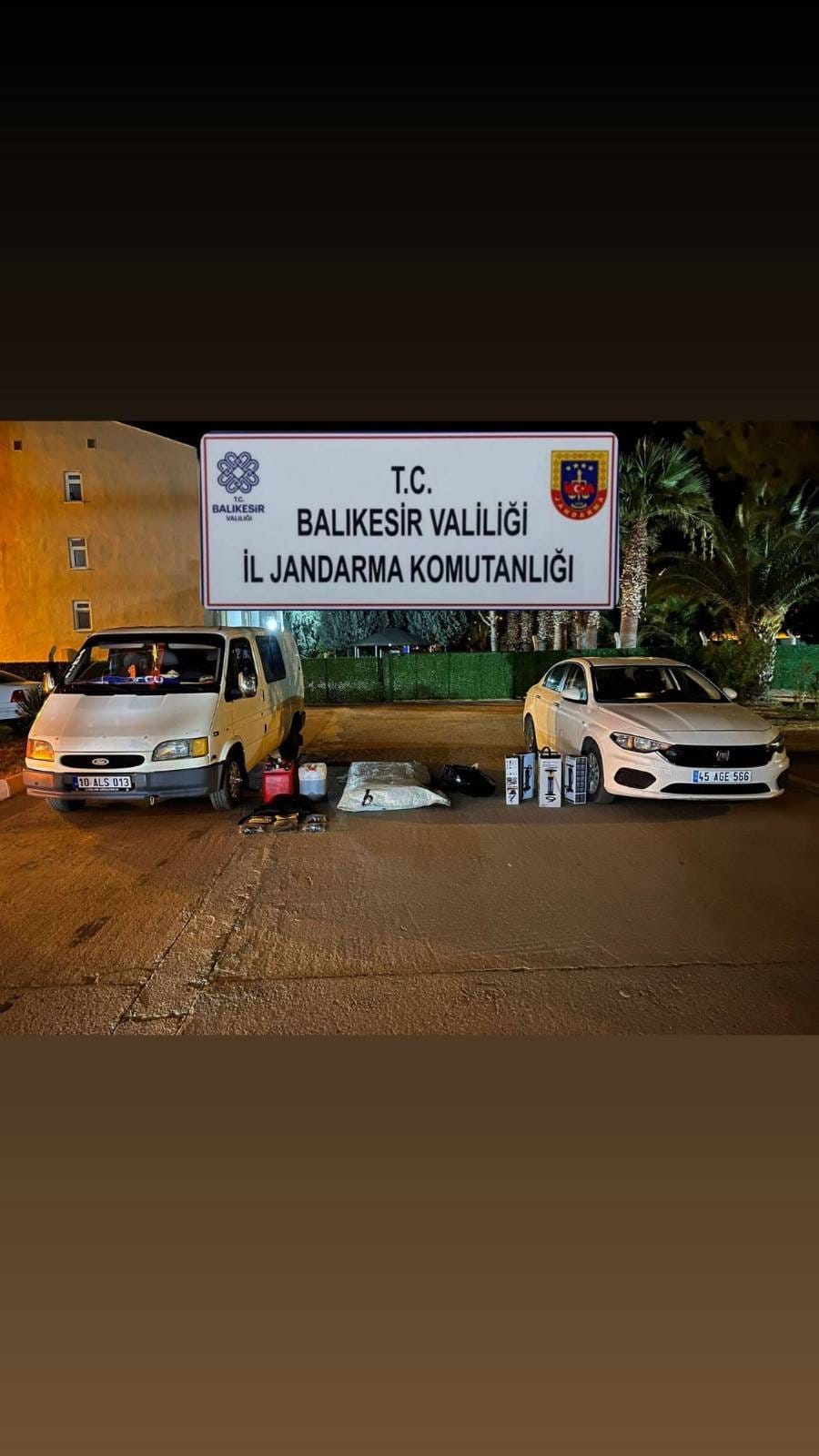 Balıkesir İl Jandarma Komutanlığı, 4-10 Ağustos’ta 4 ilçede yaptığı denetimlerde