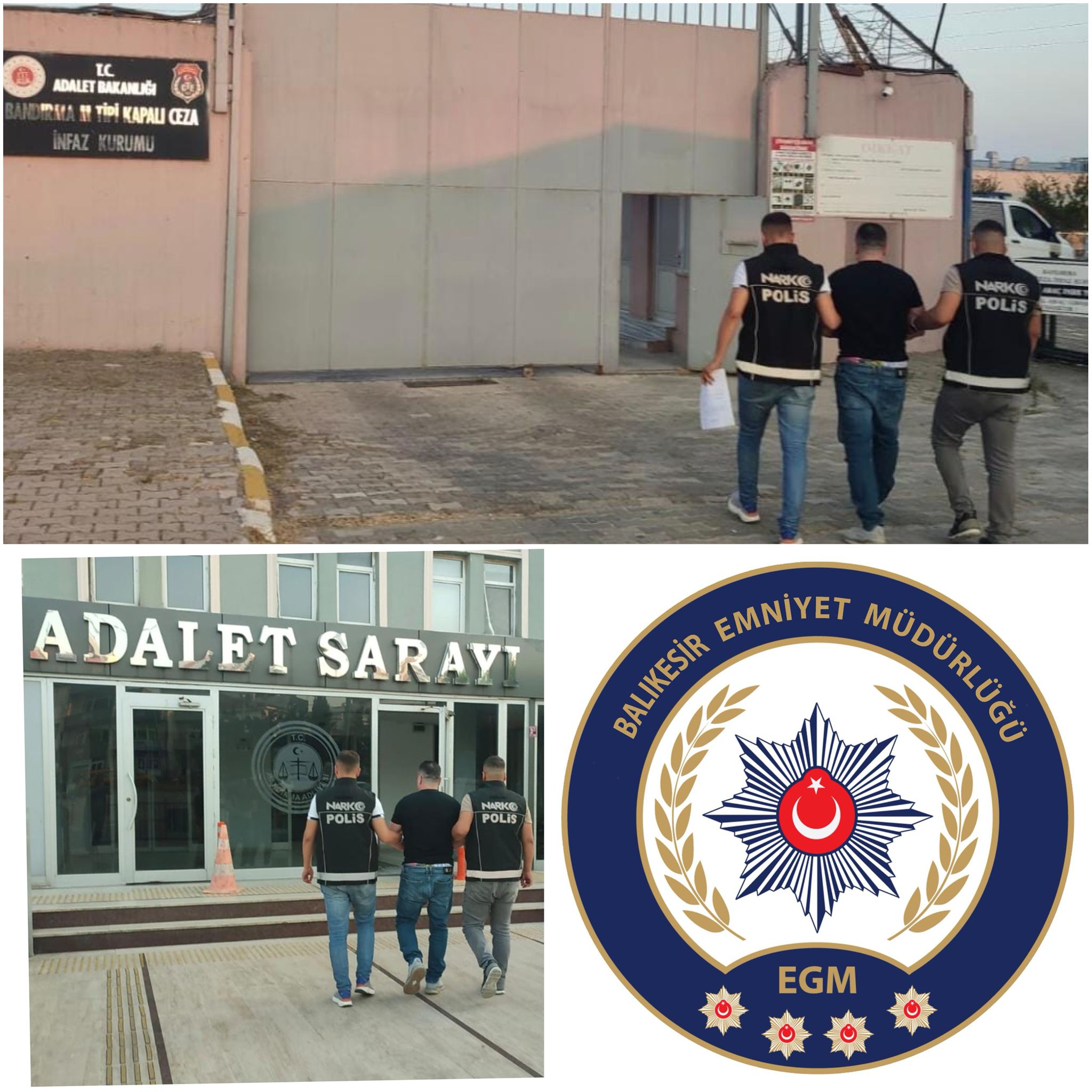 Balıkesir’in Gönen ilçesinde, “Uyuşturucu Madde Ticareti Yapma” suçundan 22 yıl