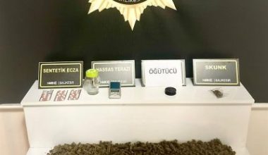 21-23 Ağustos tarihleri arasında gerçekleştirilen operasyonlarda esrar, kokain, skunk, sentetik