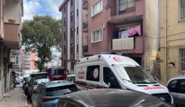 Balıkesir’in Bandırma ilçesinde bir apartmandaki dairede bir vatandaşın yaşamına son
