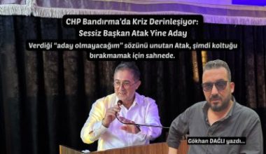Verdiği “aday olmayacağım” sözünü unutan Atak, şimdi koltuğu bırakmamak için