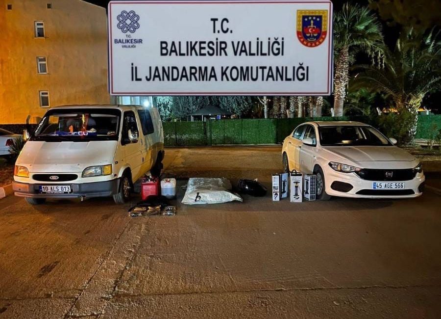 Balıkesir İl Jandarma Komutanlığı, 4-10 Ağustos’ta 4 ilçede yaptığı denetimlerde