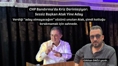 Verdiği “aday olmayacağım” sözünü unutan Atak, şimdi koltuğu bırakmamak için