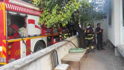 Balıkesir’in Altıeylül ilçesinde bir evde çıkan yangın diğer evlere sıçramadan