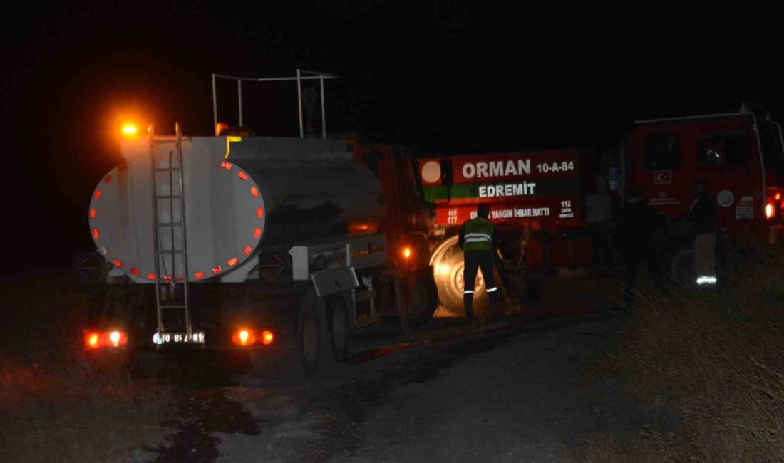Cunda Adası’nda korkutan makilik yangını Balıkesir’in Ayvalık ilçesi Cunda Adası’nda makilik alanda çıkan yangın korkuttu.