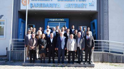 Edremit Ticaret Odası ve beraberindeki heyet ile birlikte Van Ticaret