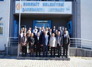 Edremit Ticaret Odası ve beraberindeki heyet ile birlikte Van Ticaret