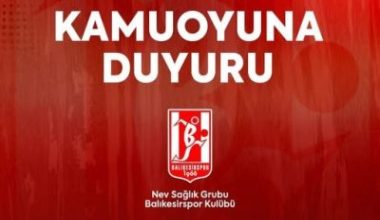 Balıkesirspor’da olağanüstü genel kurul tarihi belli oldu. &nbsp; Balıkesirspor’un sosyal