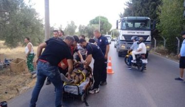Balıkesir’in Edremit ilçesinde meydana gelen trafik kazasında 1 kişi yaralandı.