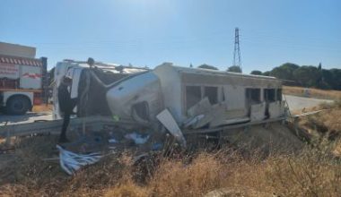 Balıkesir’in Susurluk ilçesi Yeniköy Mahallesi girişinde meydana gelen tek taraflı
