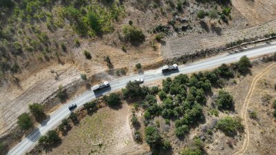 Balıkesir Büyükşehir Belediyesi tarafından Dursunbey’in Delice Mahallesi’nde vatandaşların öncelikli taleplerinden