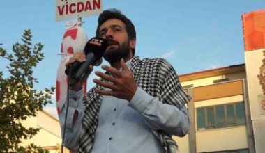 Balıkesir Sivil Toplum Platformu tarafından düzenlenen "Filistin’e Destek Yürüyüşü"ne vatandaşlar