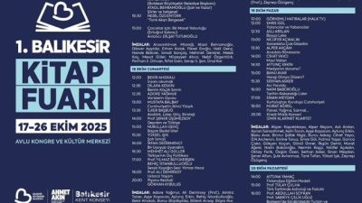 Balıkesir Büyükşehir Belediyesi tarafından bu yıl 17-26 Ekim tarihleri arasında