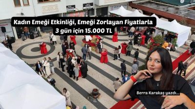 Ne güzel değil mi? “Kadın emeği”ni desteklemek için harika bir