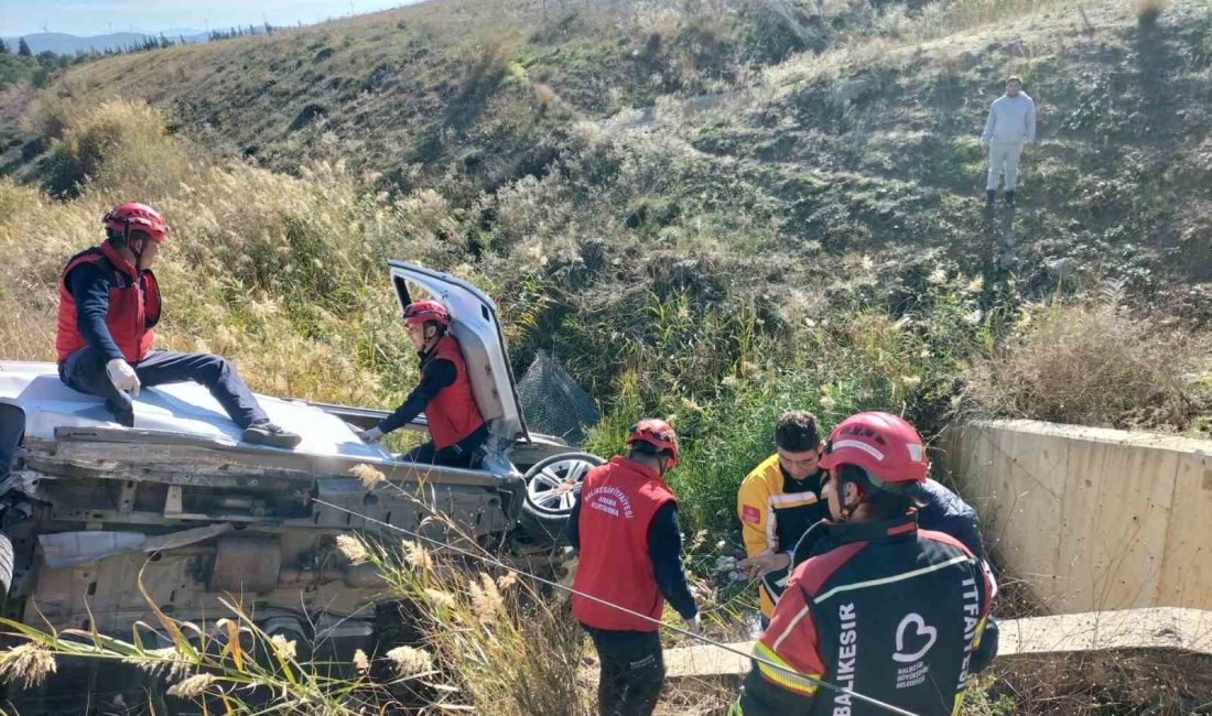 Balıkesir’de İzmir-İstanbul otoyolunda meydana gelen trafik kazasında 1 kişi yaralandı.