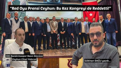 Kendi dilekçesine bile red oyu veren Ceyhun Cihat Yıldırım, bu