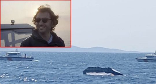 Balıkesir’in Erdek ilçesi açıklarında teknesi parçalanmış halde bulunan iş insanı