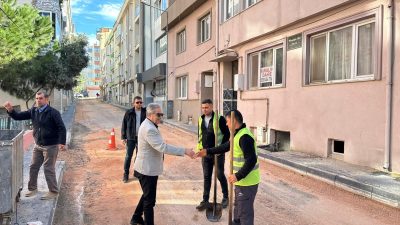 Bandırma Belediyesi, kent genelinde sürdürdüğü yol, park ve yeşil alan