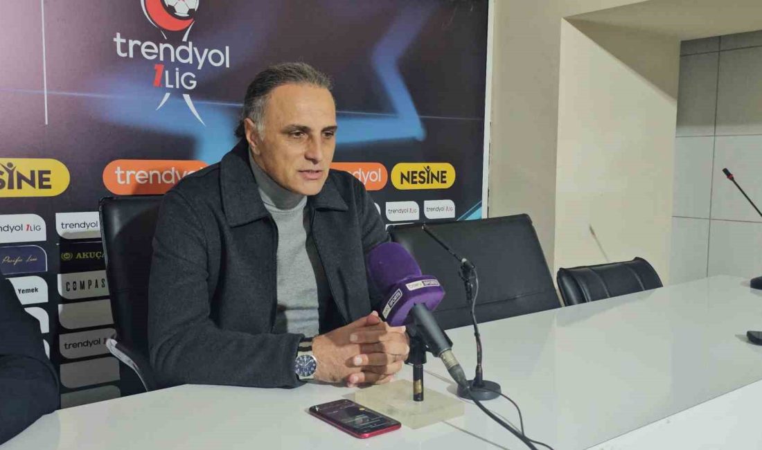 Bandırmaspor Teknik Direktörü Mustafa Gürsel, Erzurumspor FK maçının ardından yaptığı
