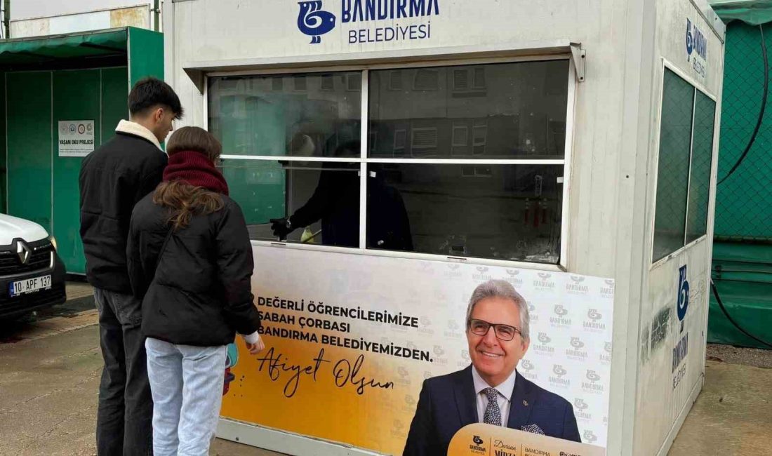 Balıkesir’in Bandırma ilçesinde, Bandırma Onyedi Eylül Üniversitesi kampüsünde Bandırma Belediyesi