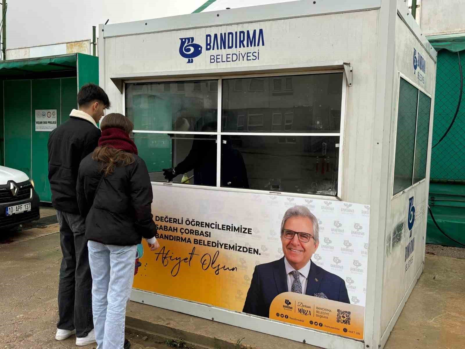 Balıkesir’in Bandırma ilçesinde, Bandırma Onyedi Eylül Üniversitesi kampüsünde Bandırma Belediyesi