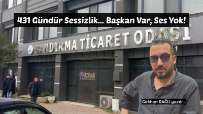 Bandırma Ticaret Odası Başkanı Bahadır Çolak, göreve geldiği günden bu