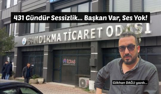 Bandırma Ticaret Odası Başkanı Bahadır Çolak, göreve geldiği günden bu