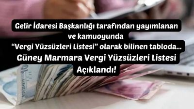 Gelir İdaresi Başkanlığı tarafından yayımlanan ve kamuoyunda “Vergi Yüzsüzleri Listesi”