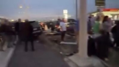 Balıkesir’in Bandırma ilçesinde aynı yönde ilerleyen 6 aracın karıştığı zincirleme