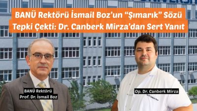 Bandırma Onyedi Eylül Üniversitesi’nde tansiyon yükseldi. Rektör Prof. Dr. İsmail