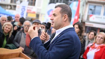 Sındırgı’da yaşanan depremlerde iş yerleri zarar gören esnafın ekonomik yükünü