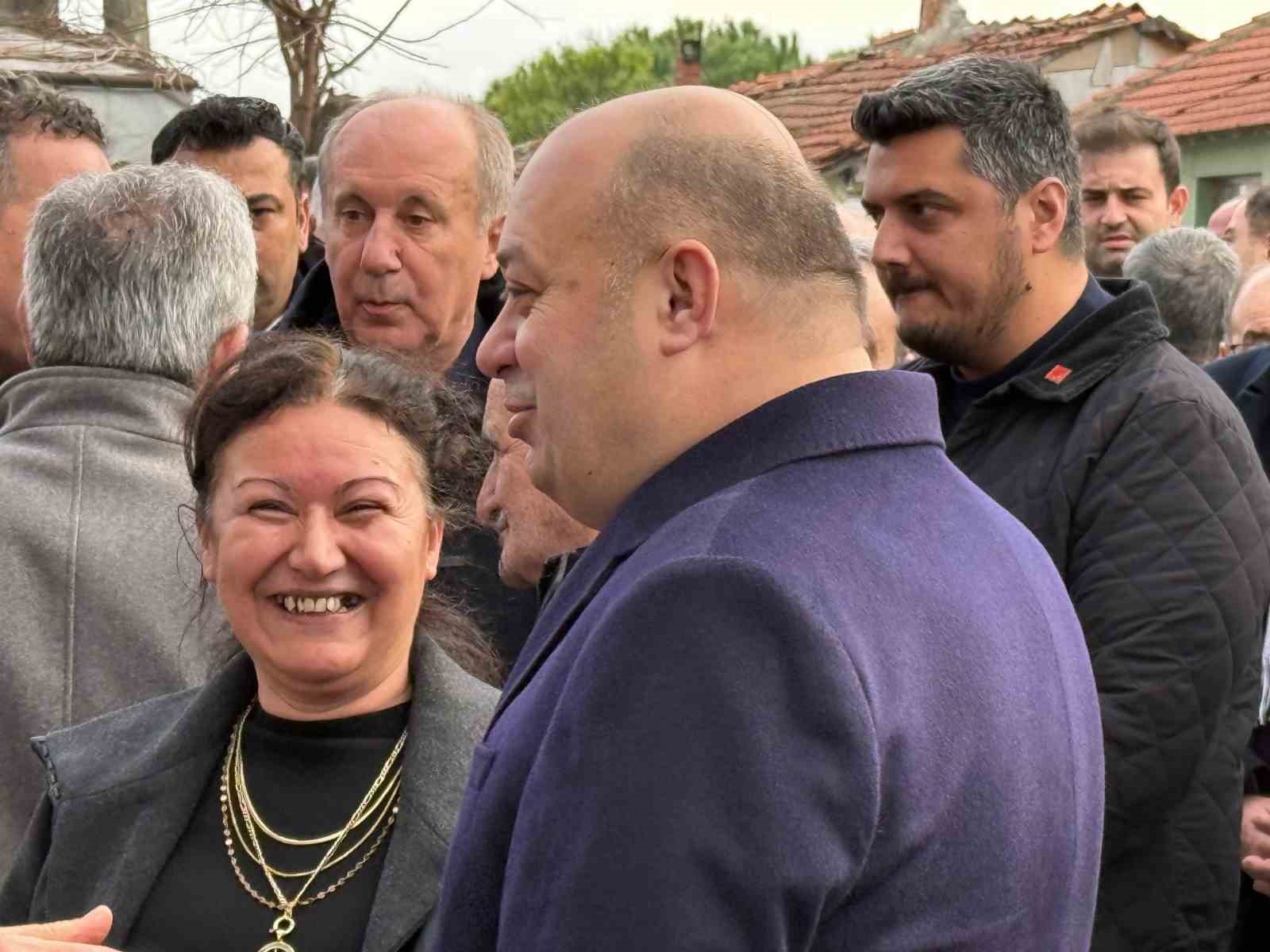 Balıkesir’in Gönen ilçesinde, İYİ Parti Balıkesir Milletvekili Turhan Çömez’in annesi