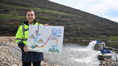 Balıkesir Büyükşehir Belediye Başkanı Ahmet Akın, Nergis Çayı, Üzümcü Çayı