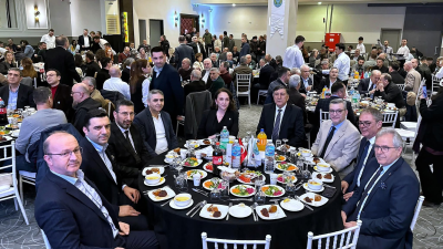 Bandırma Ticaret Borsası tarafından Ramazan ayı dolayısıyla düzenlenen geleneksel iftar