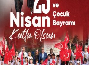 Bayramlarımızı bayram gibi coşkuyla kutluyoruz.  23 Nisan Ulusal Egemenlik ve