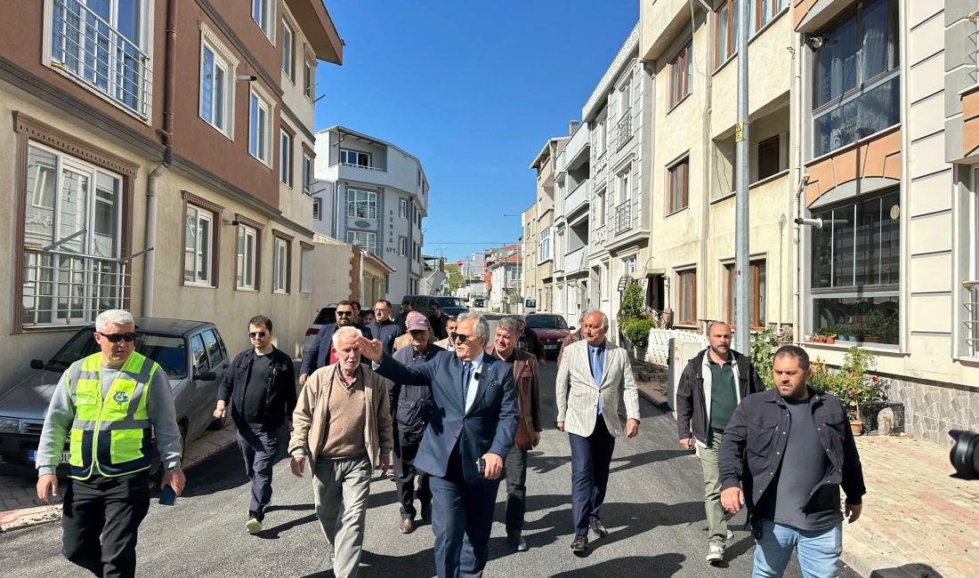 Bandırma Belediye Başkanı Dursun Mirza, şehrin dört bir yanında süren