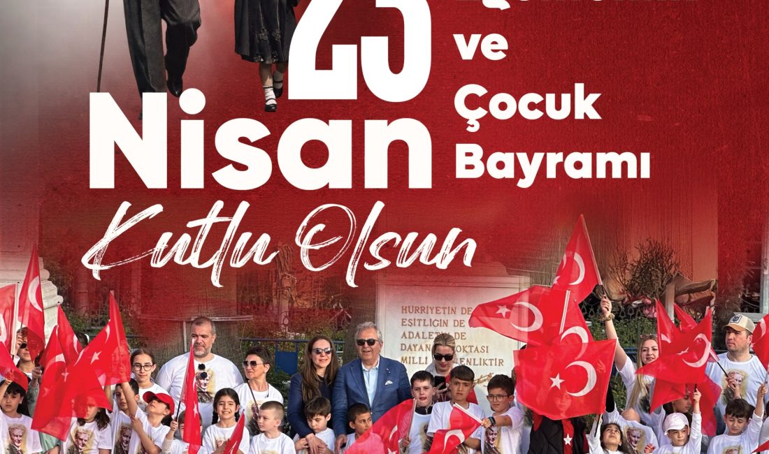 Bayramlarımızı bayram gibi coşkuyla kutluyoruz.  23 Nisan Ulusal Egemenlik ve