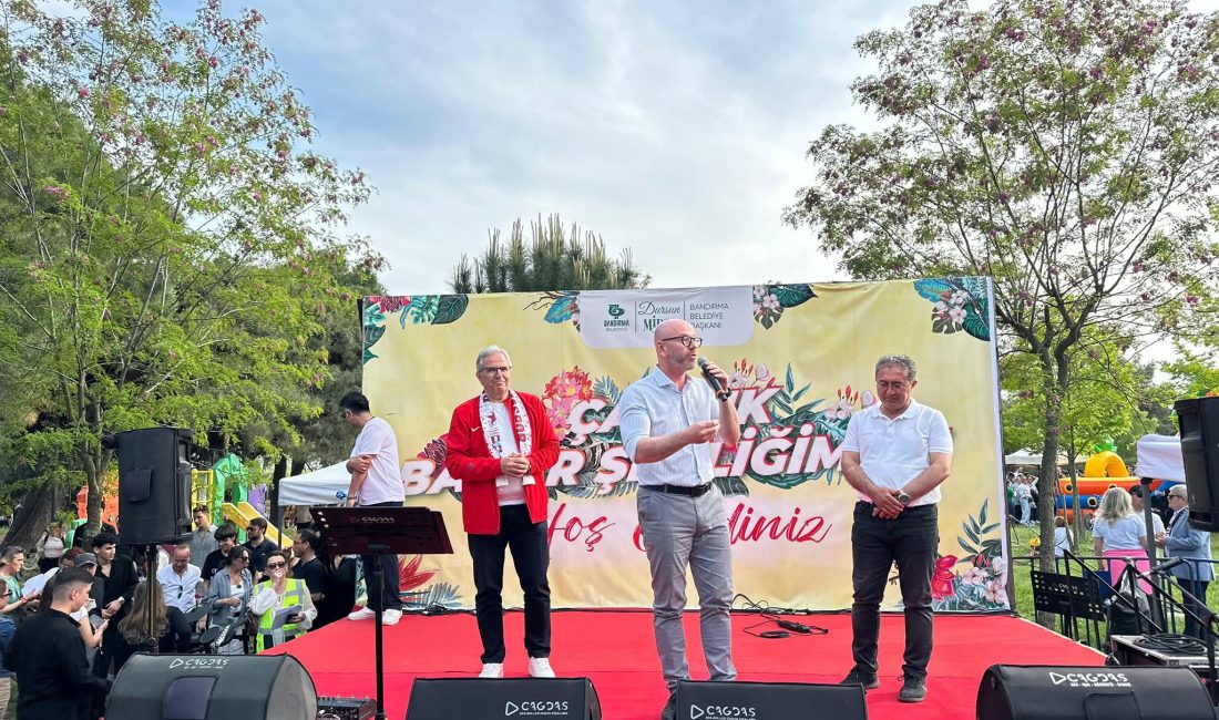 Bandırma Belediye Başkanı Dursun Mirza, Bandırma Belediyesi tarafından Balcı Çamlığı’nda