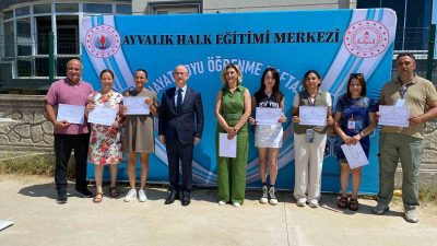 Balıkesir’in Ayvalık ilçesinde, Ayvalık Halk Eğitimi Merkezi tarafından "Hayat Boyu