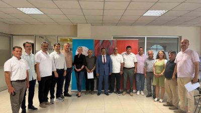 Burhaniye’de proje yürütücülerine törenle belge verildi Burhaniye ilçesinde, Tübitak Bilim Fuarı Proje Yürütücüleri ve Harezmi Danışman